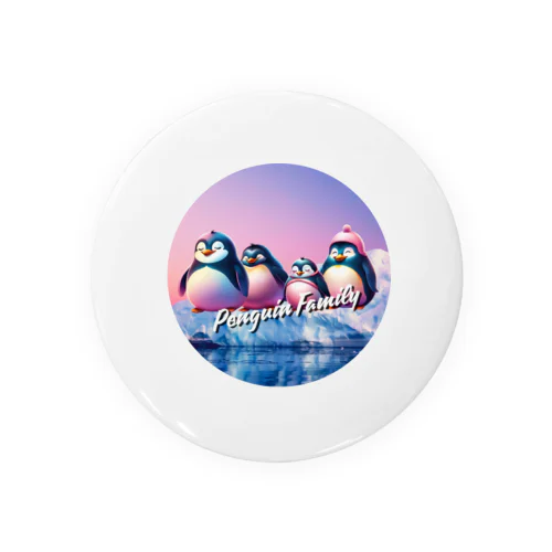 Penguin Family② Tin Badge