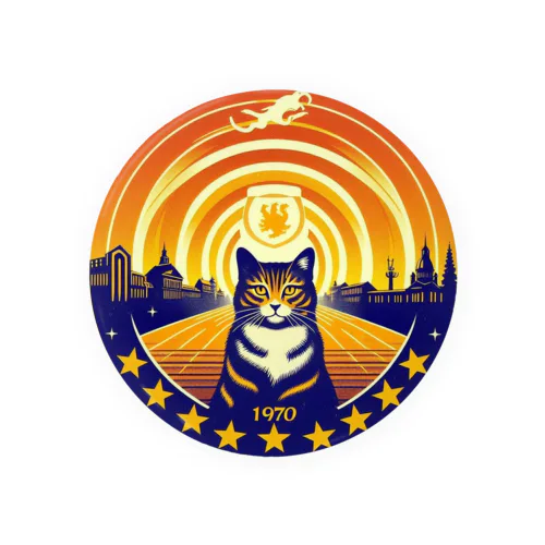 Meow University シリーズ【星】 Tin Badge