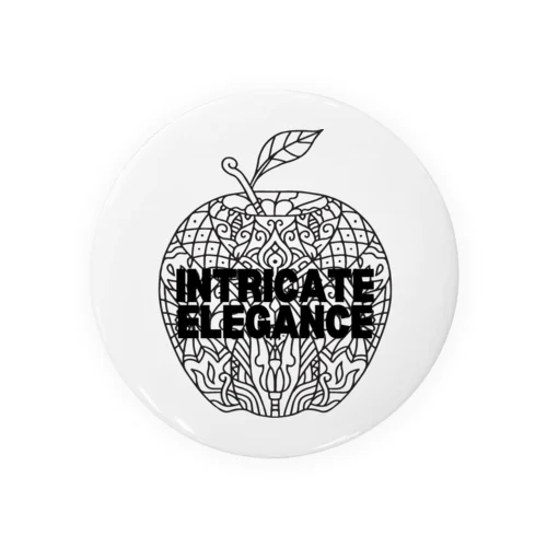 Intricate Elegance「精緻な優雅さ」 Tin Badge