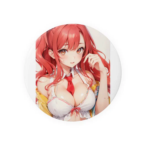 赤髪天使な女の子グッズ Tin Badge