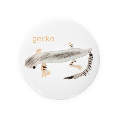 gecko Tin Badge