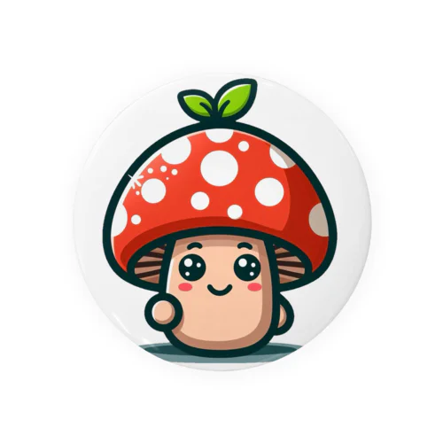 かわいいキノコくん🍄 缶バッジ