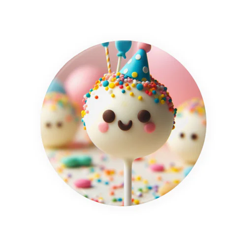 cakepop　かわいい　01 Tin Badge