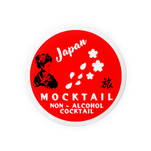 忍cafe-Japan mocktail Amanohashidate novelty Tin Badge