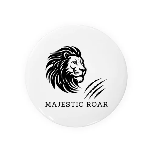 Majestic Roar Tin Badge