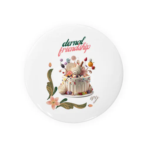 サプライズケーキ Tin Badge