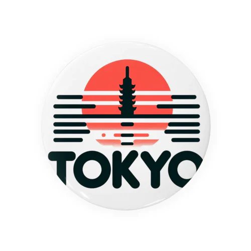 東京 Tin Badge