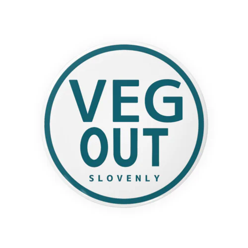 チルアウト風VEGOUT Tin Badge