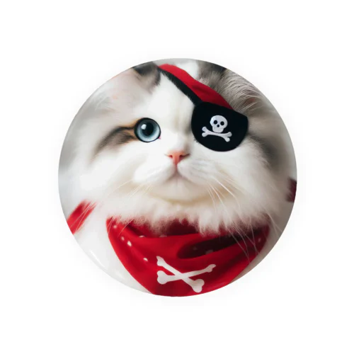 海賊猫ちゃん Tin Badge