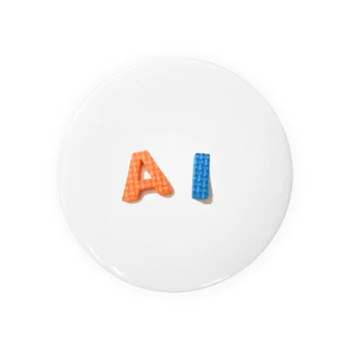 AI Tin Badge