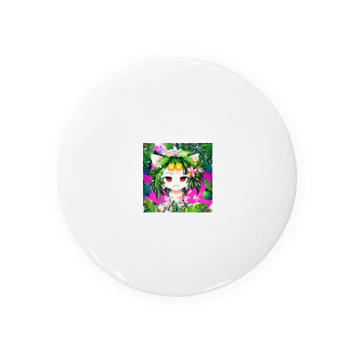 南国で癒やされるねこちゃん Tin Badge