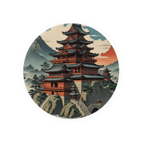 日本最初の魔王城 Tin Badge