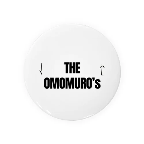 The OMOMURO's アーティストロゴ Tin Badge