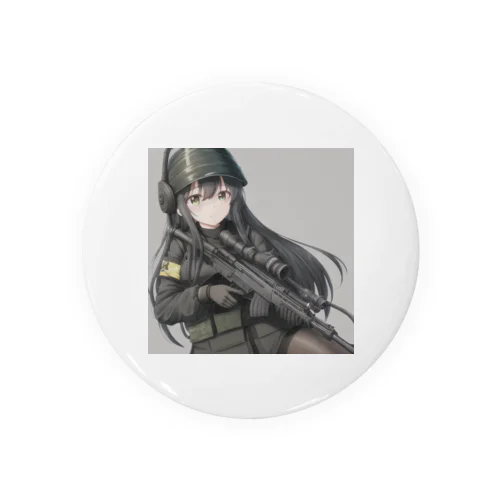 戦う乙女シリーズ 黒瀬 かなた Tin Badge