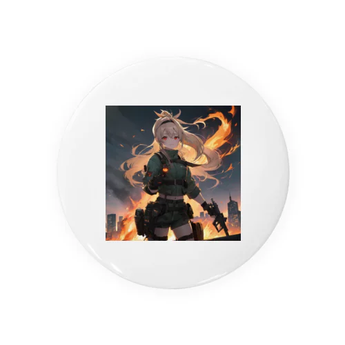 戦場の少女 Tin Badge