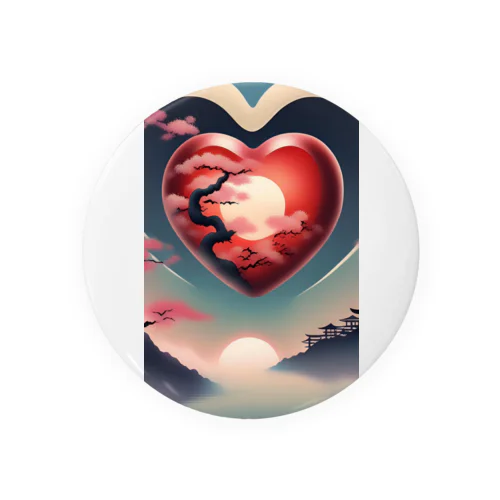 和風 Tin Badge