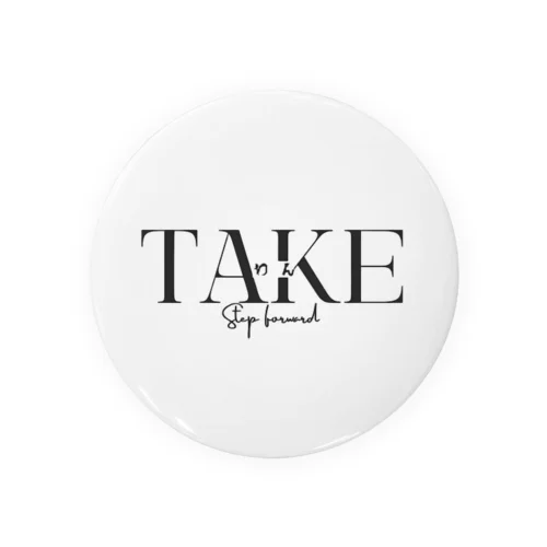 Take-1 Tin Badge