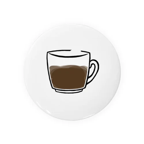 コーヒー派 Tin Badge