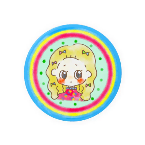 ふわ子ちゃん Tin Badge