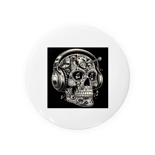 SKULL013 Tin Badge