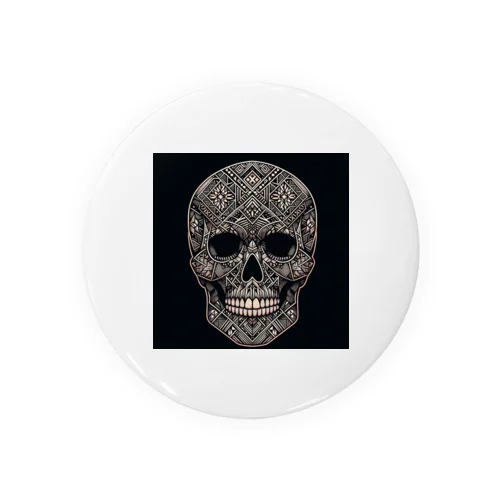 SKULL035 Tin Badge