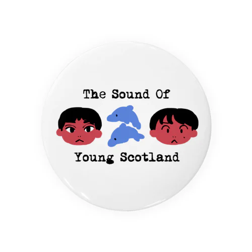 The Sound Of Young Scotland Tin Badge