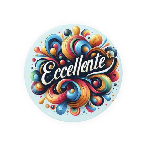 Eccellente（卓越） Tin Badge