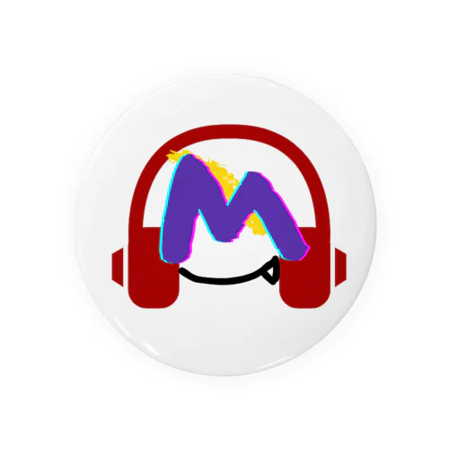 Madder_HeadPhone_LG01 Tin Badge