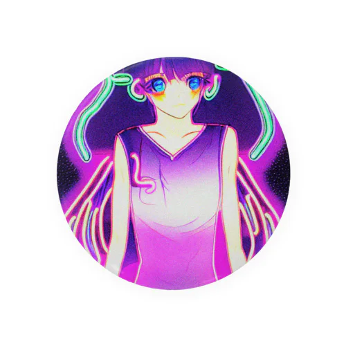 きらきら★きゅぴきゅぴガール Tin Badge