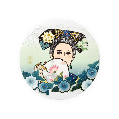 出门呼吸一下初夏的风 Tin Badge