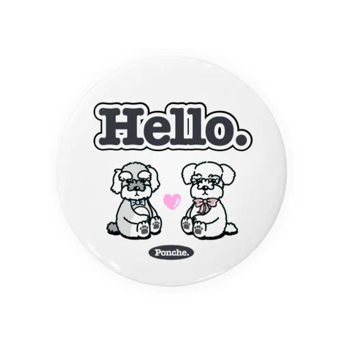 ルルララHello. Tin Badge