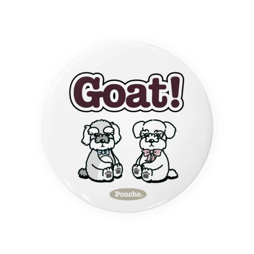 ルルララGoat! Tin Badge