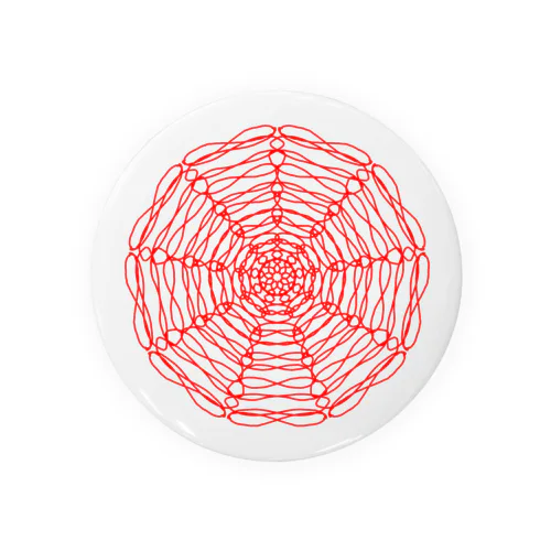 Spider Lace Tin Badge
