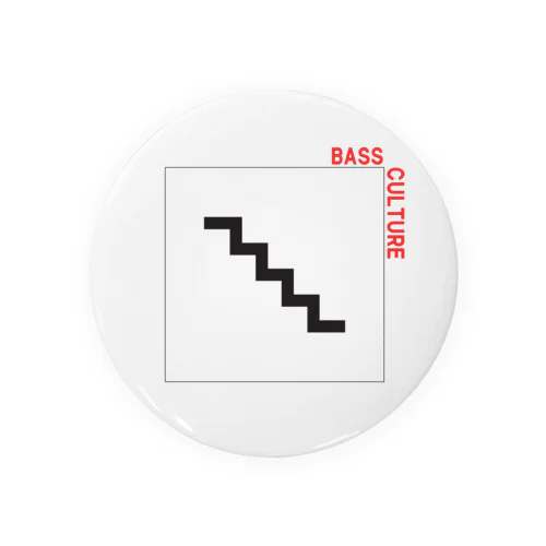 BASS CULTURE Tin Badge