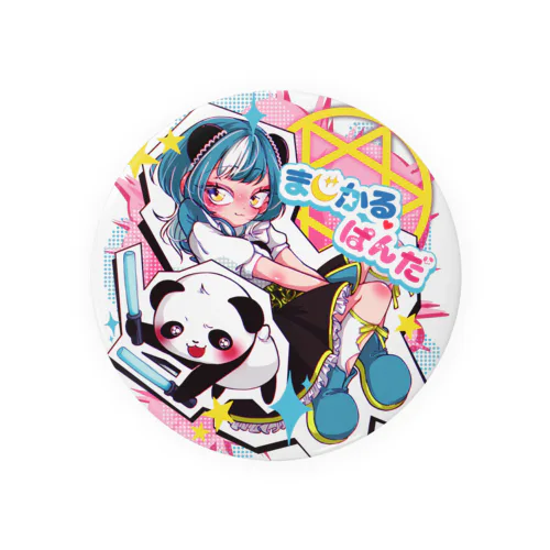 まじかる♡ぱんだ しおん Tin Badge