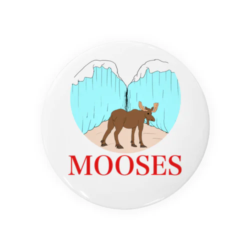 MOOSES Tin Badge