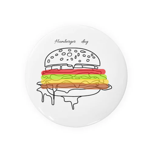 Humberger day① Tin Badge