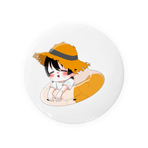 夏のハム Tin Badge