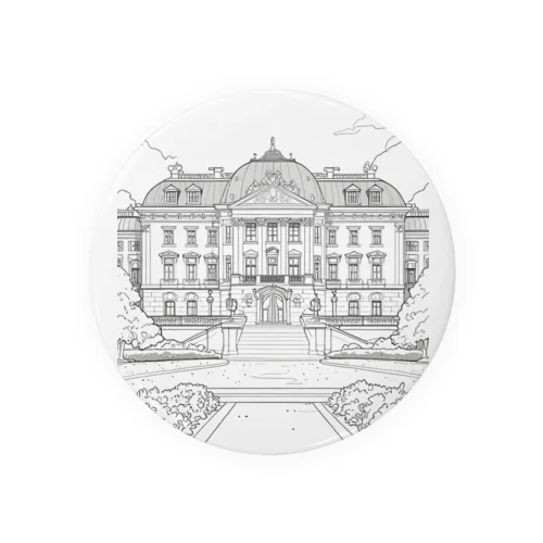 世界の宮殿 Tin Badge