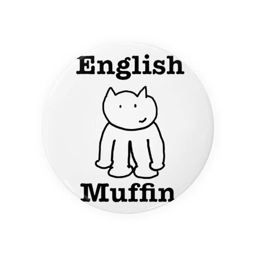 English Muffin Tin Badge