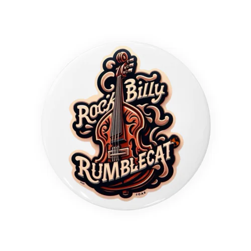 Rumble CAT’S ロカビリーバンド Tin Badge