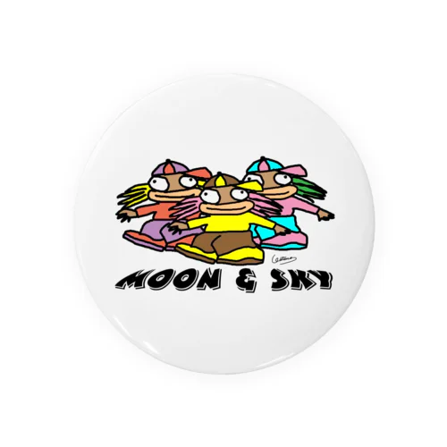 ムンスカ三兄弟シリーズ Tin Badge