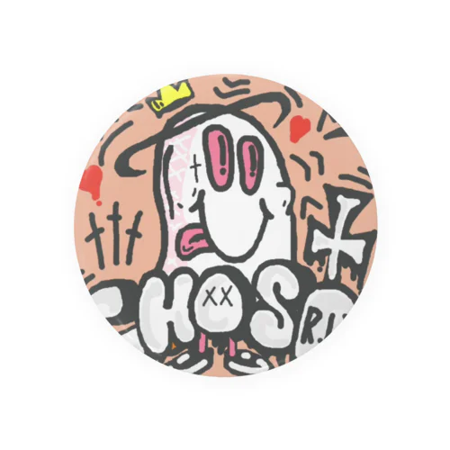 ghost Tin Badge