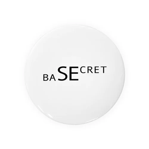 SECRET BASE Tin Badge