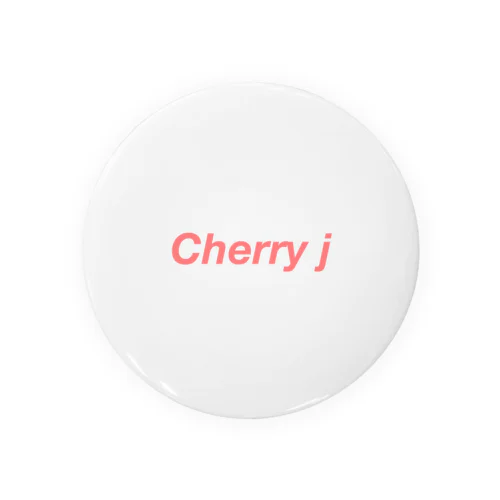 Cherry J Tin Badge