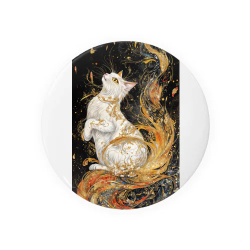 Magical Cat 009 Tin Badge