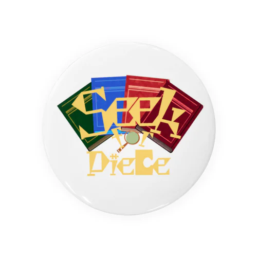 SEEK FOR PIECE Tin Badge