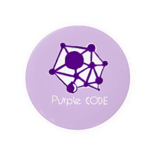 Purple Code スタッフ用 缶バッジ