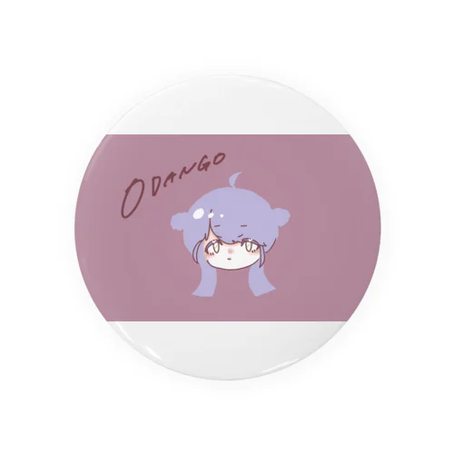 紫色の髪のおんなのこ Tin Badge