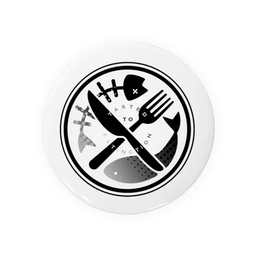 絶滅体験レストラン ロゴアイテム2 Tin Badge